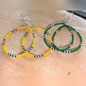 2 Seed Bead Earrings